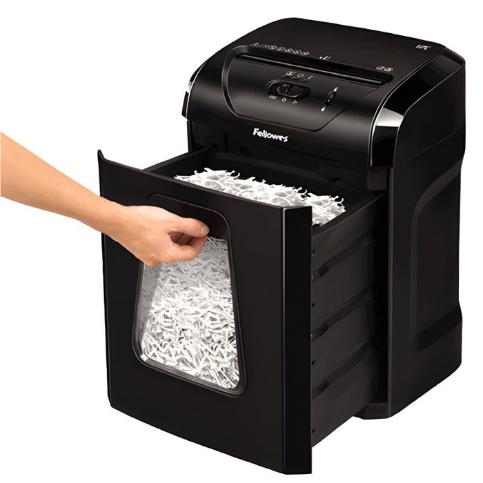 Fellowes Destructora 12C Corte en Partículas 4x40mm Negra